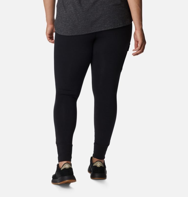 Women's Columbia Trek Leggings Black | Plus Size CA-U8A31